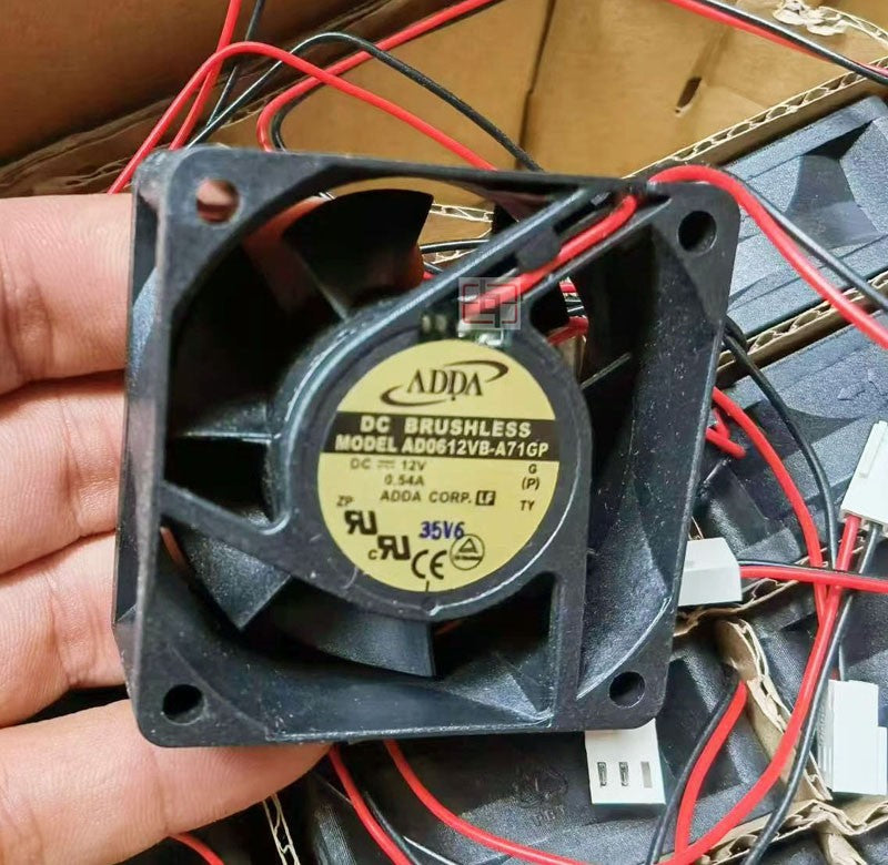 ADDA AD0612VB-A71GP 12V 0.54A 2wires Cooling Fan ADDA AD0612VB-A71GP 12V 0.54A 2wires Cooling Fan